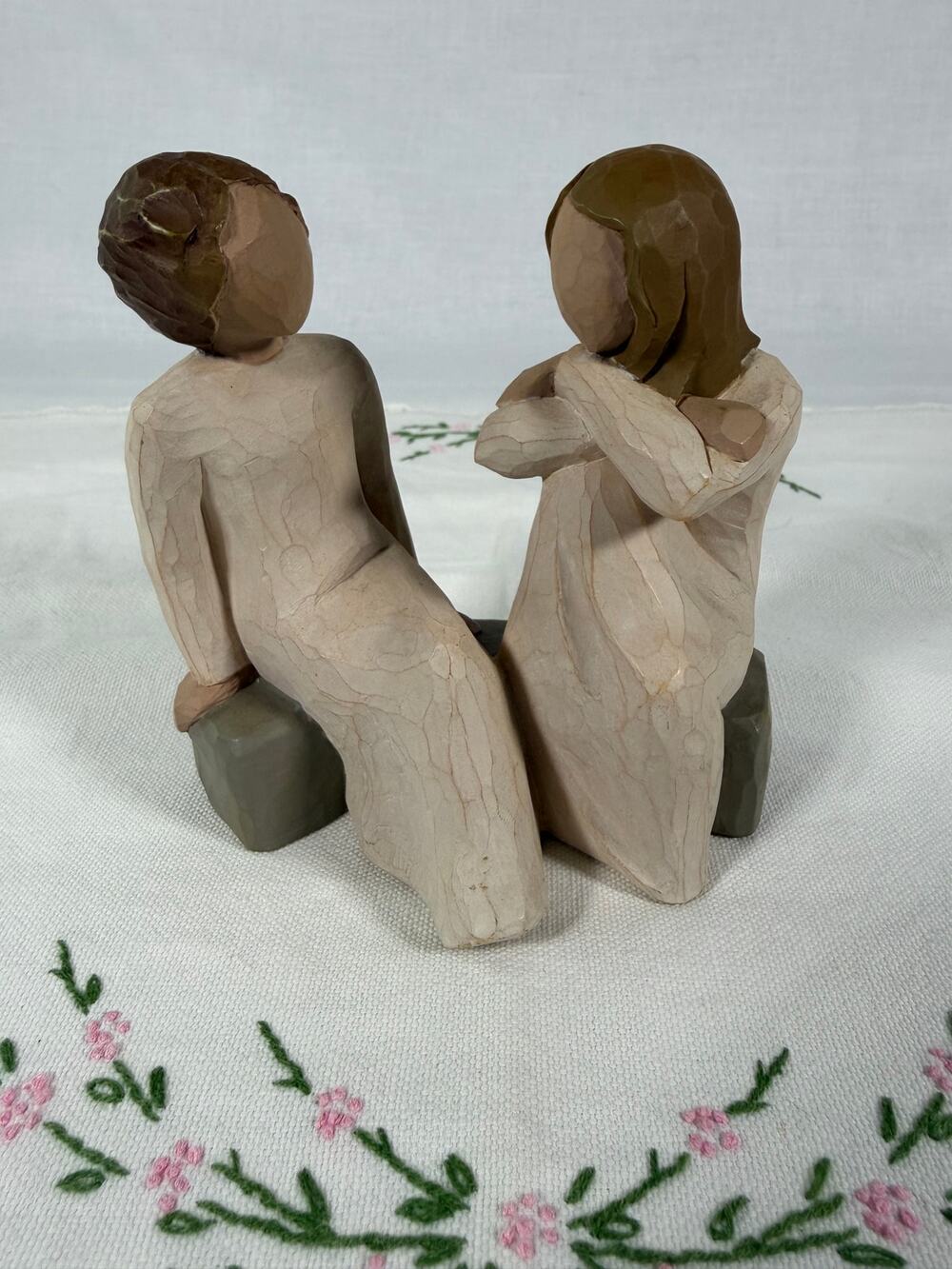 Willow Tree Heart and Soul Susan Lordi DEMDACO 2002 Figurine #26099 Friendship